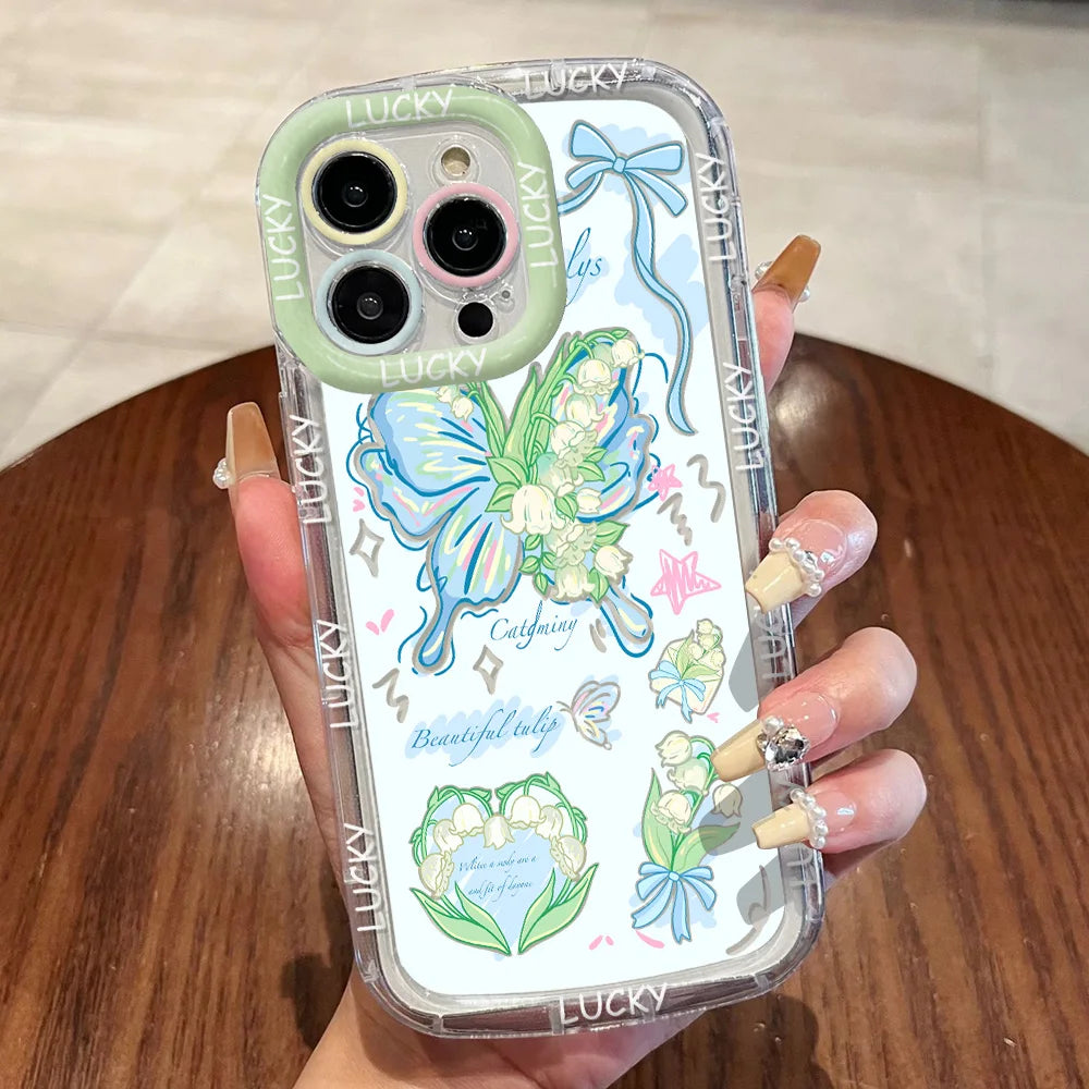 Cute Cat Silicone iPhone Case