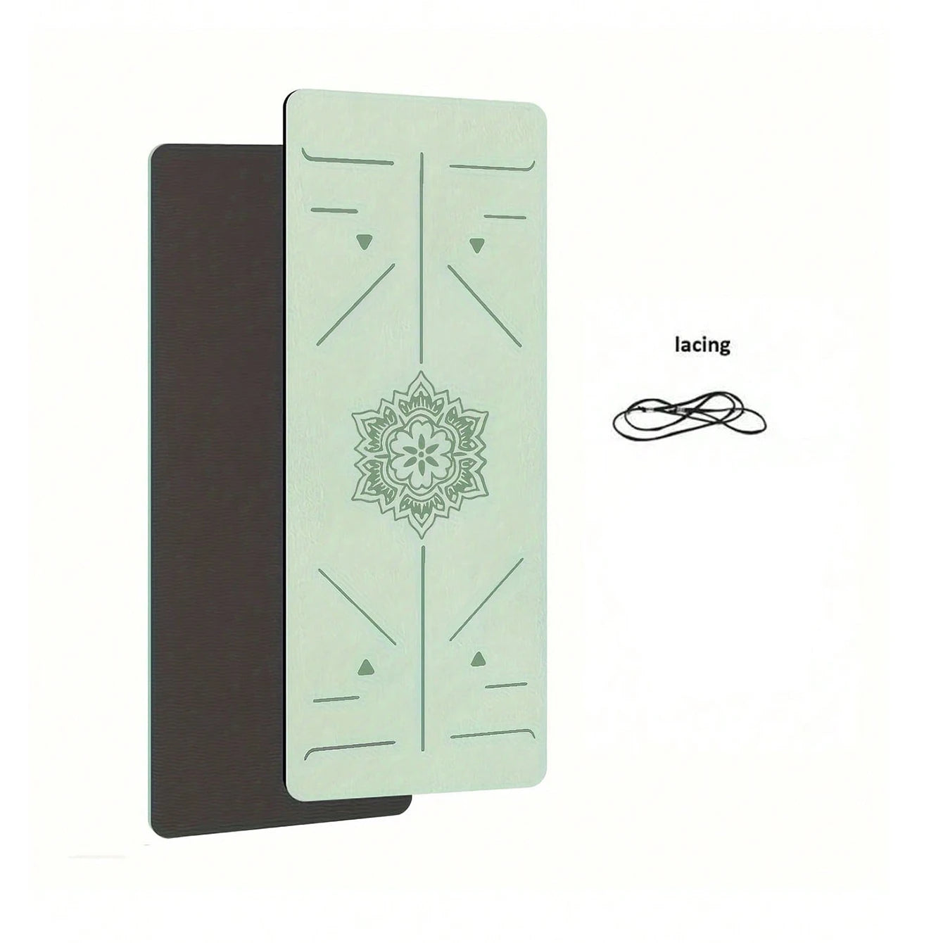 Eco Friendly Anti Slip Yoga Mat Pilates Fitness Exercise Mat