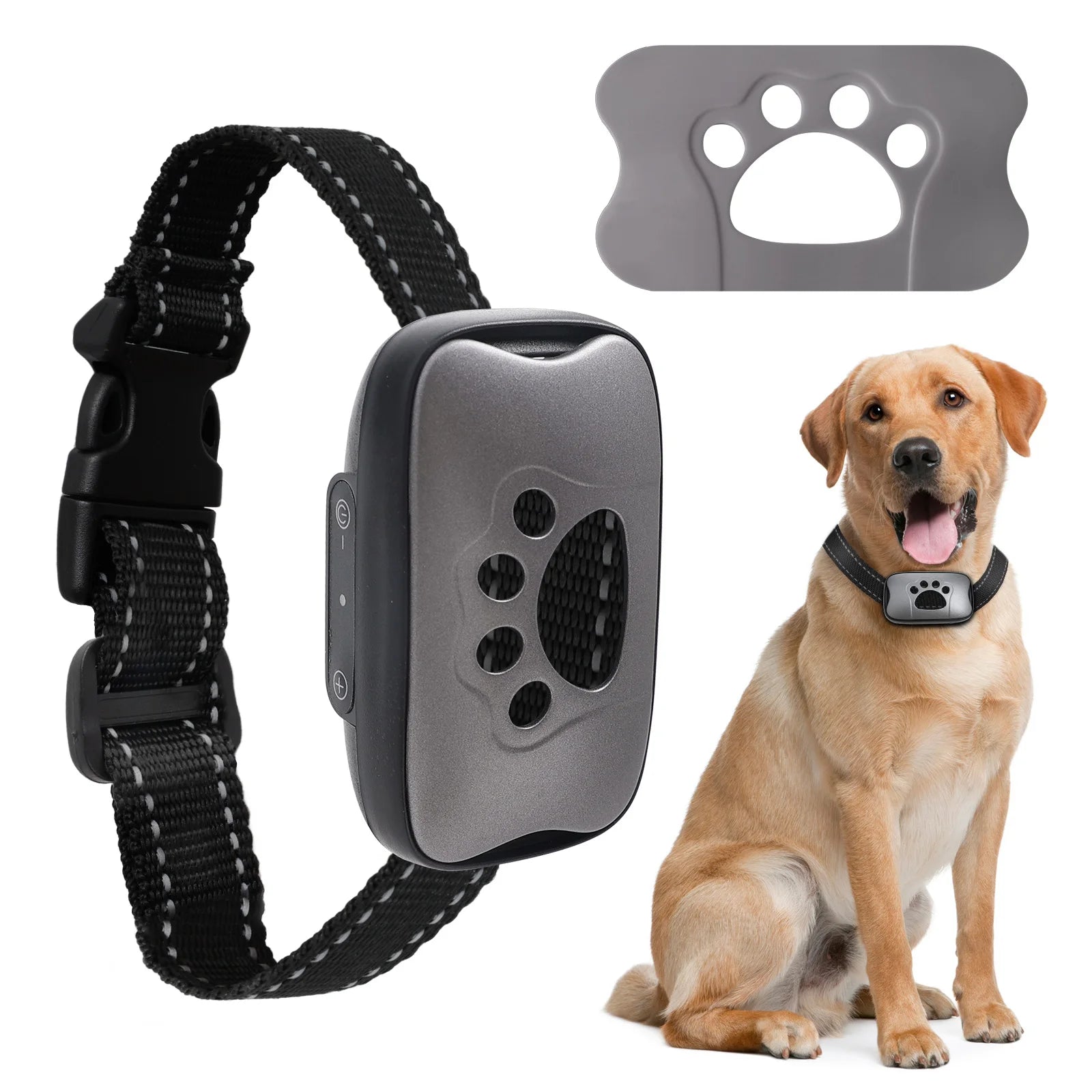 USB Rechargeable Dog Bark Control Training Collar