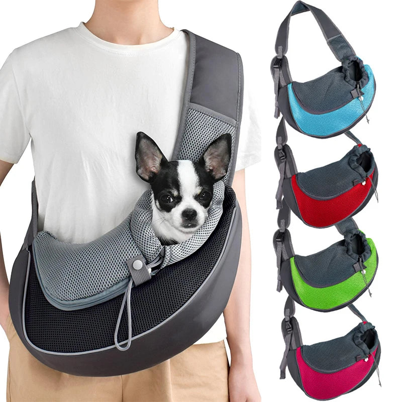 Pet Carrier Backpack Mesh Breathable Travel Bag for Cats and Small Dogs