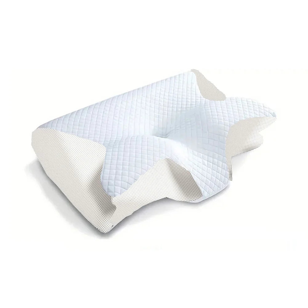 Memory Foam Cervical Pillow 2 in 1 Ergonomic Neck Support Pillow