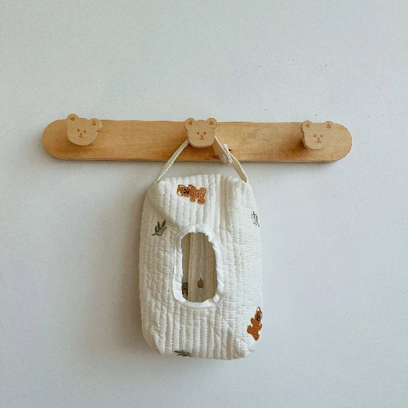 Cartoon Animal Tissue Box Wet Wipes Storage Holder