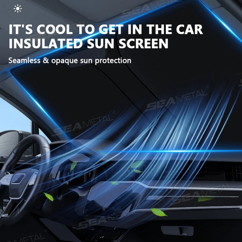 Car Windshield Sun Shade Foldable UV Protection