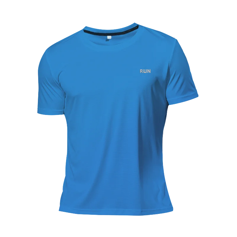 Men Multicolor Sport T Shirt Quick Dry Gym Running Fitness Jersey