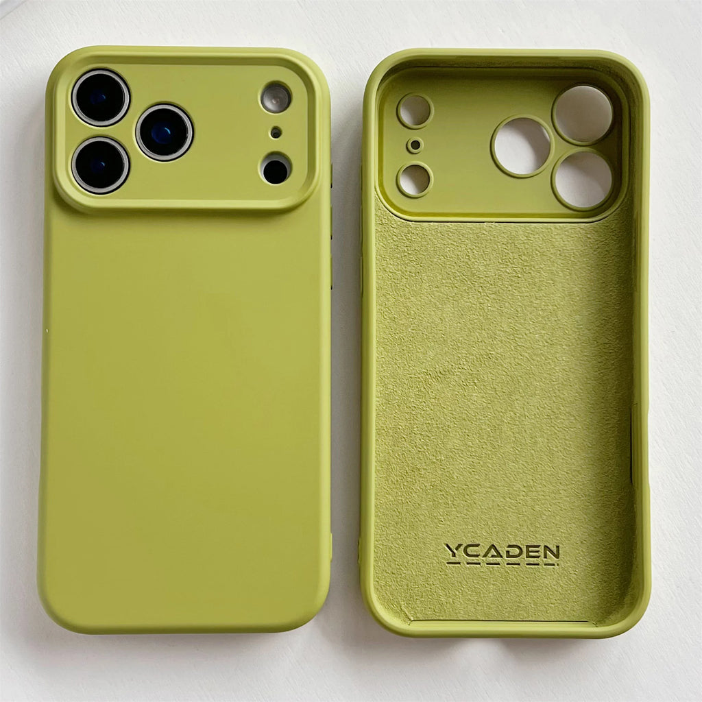 Liquid Silicone Shockproof TPU iPhone Case