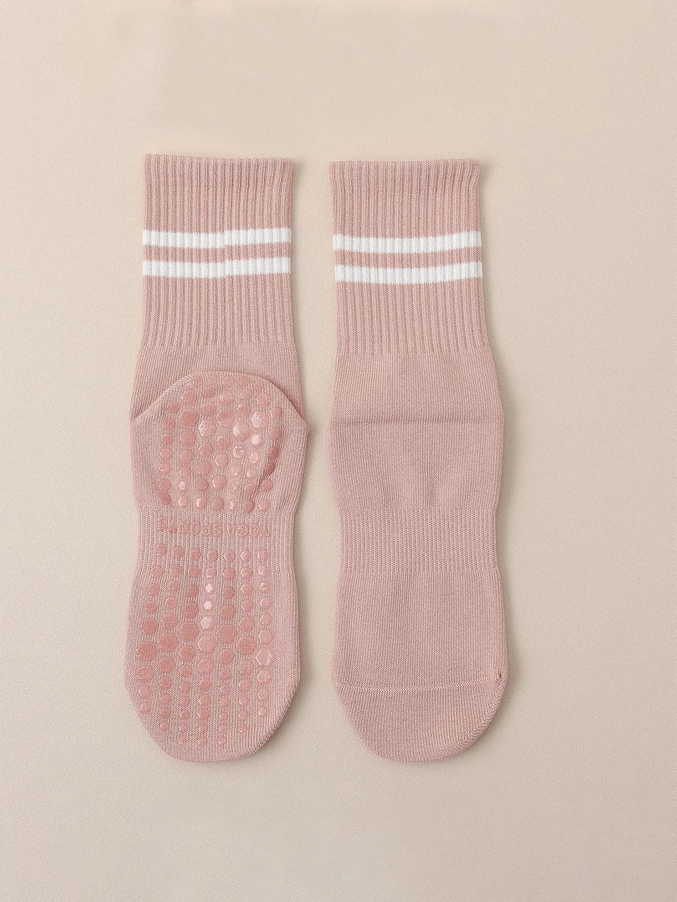 Women Pilates Yoga Grip Socks Non Slip Barre Socks 4 Pairs Set