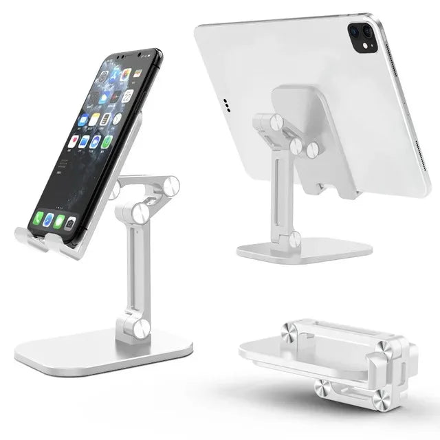 Foldable Phone Tablet Stand Adjustable Desk Holder for iPhone iPad Android