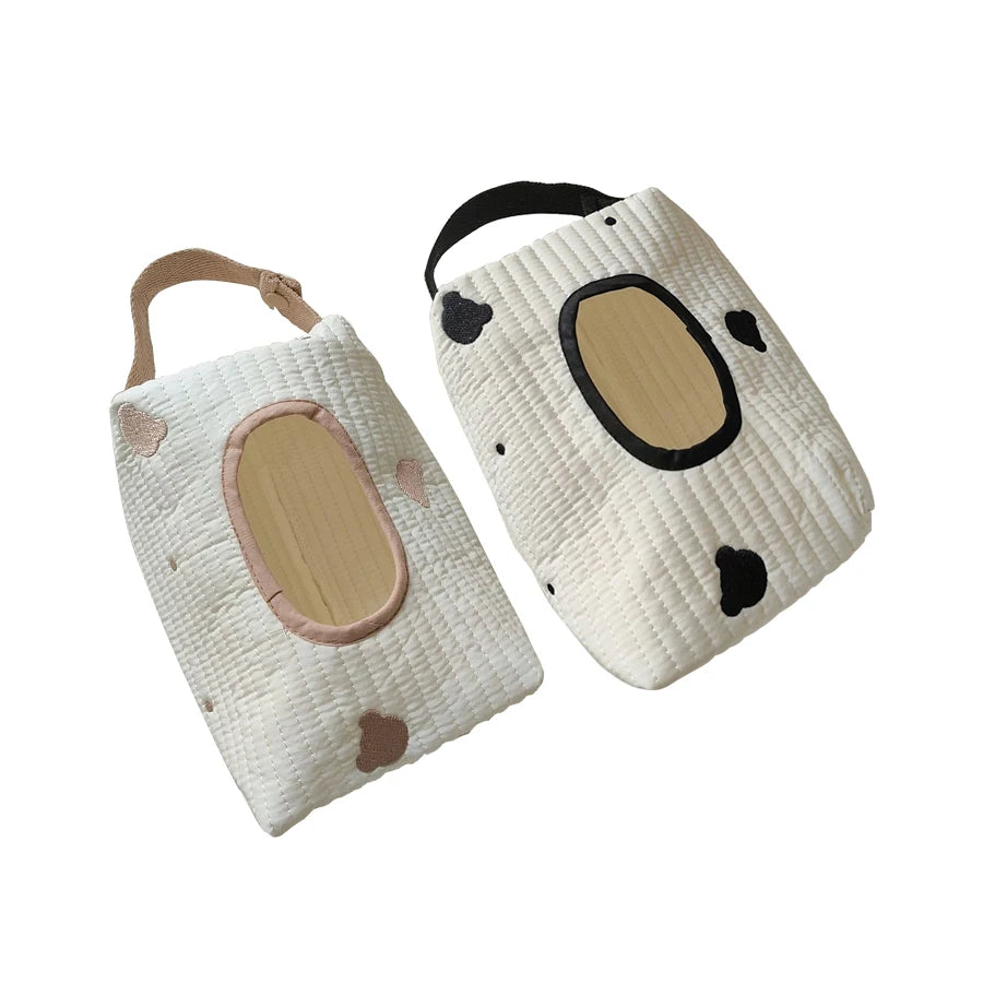 Cartoon Animal Tissue Box Wet Wipes Storage Holder