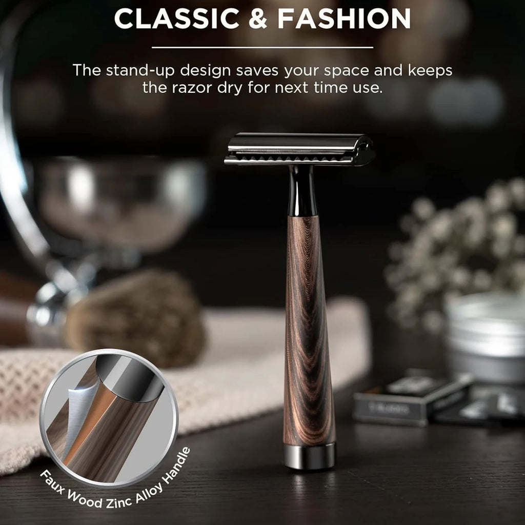 Double Edge Safety Razor 5 Blades