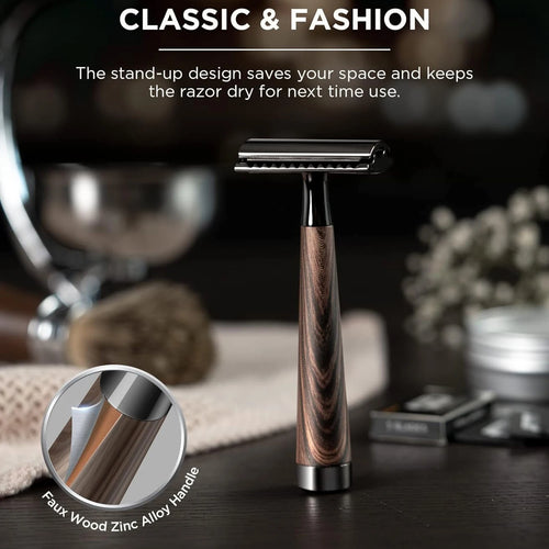 Double Edge Safety Razor 5 Blades