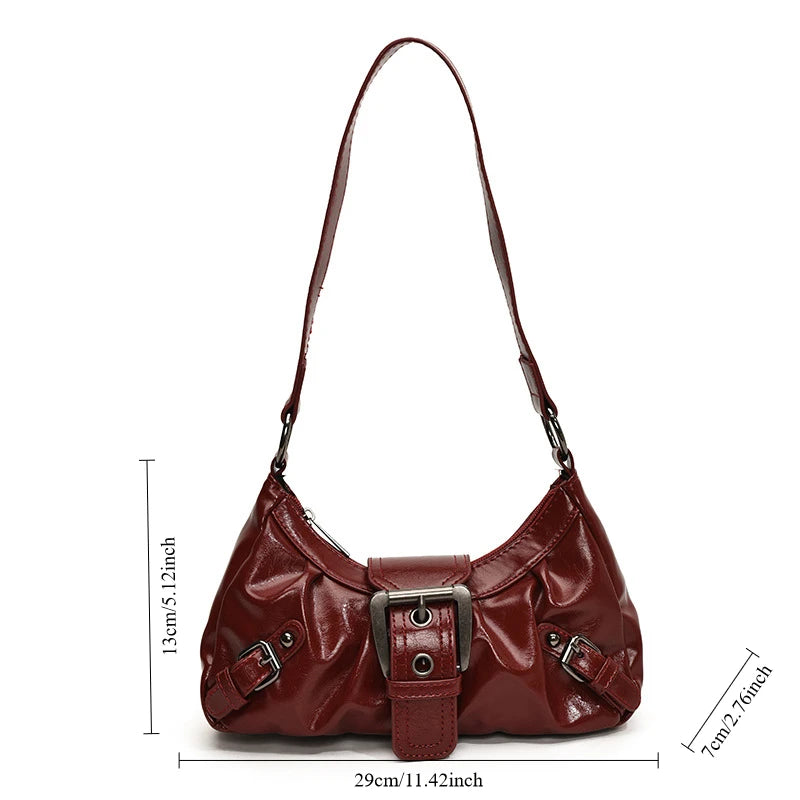 Y2K Retro Shoulder Bag Women