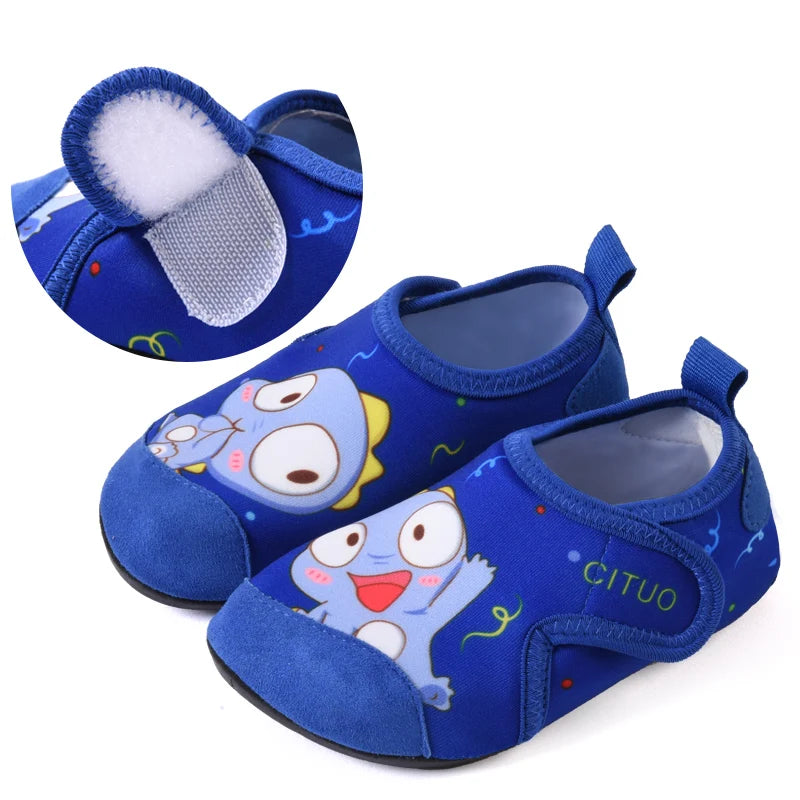 Kids Slide Slippers Anti-Slip Soft Sole Summer Bathroom Sandals Lightweight Indoor Outdoor Shoes for Boys and Girls