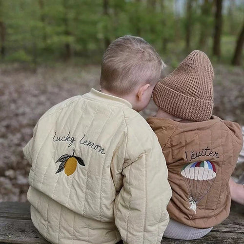 Kids Warm Thickened Cotton Jacket Winter Coat for Girls & Boys 1–6 Years
