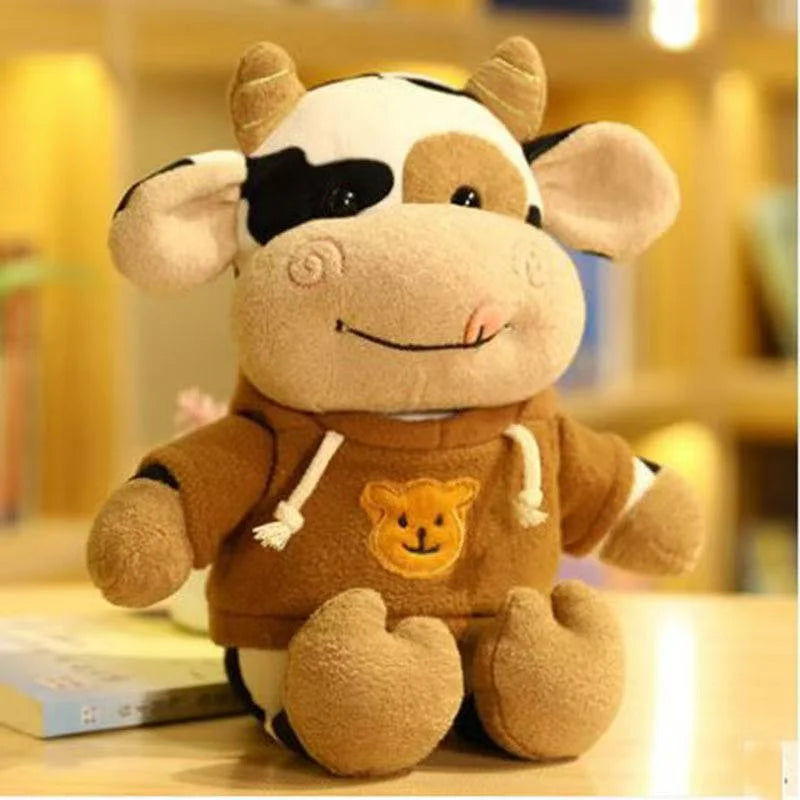 Cute Cow Plush Pillow Gift for Kids and Girlfriend