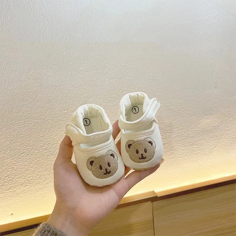 Baby Bear Sandals Soft Sole First Walking Shoes for Infants