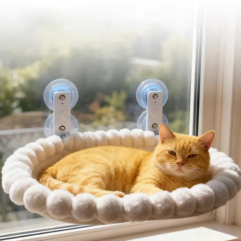 Cat Window Hammock Strong Suction Cup Cozy Indoor Cat Perch Bed