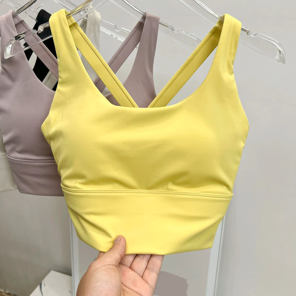 Women’s High Impact Sports Bra Shockproof Breathable Running Yoga Bra