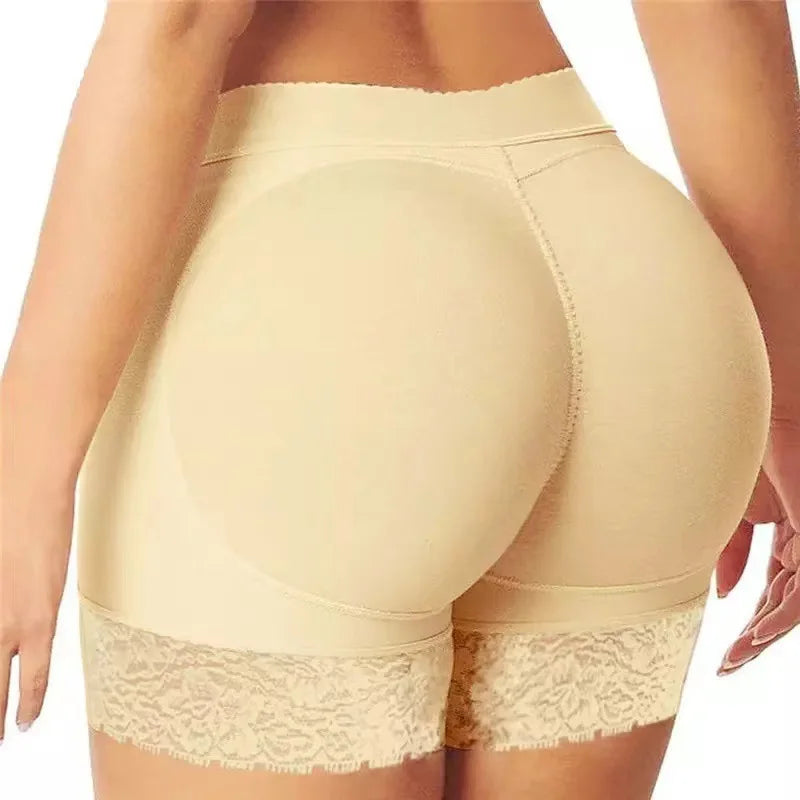 Women’s Padded Butt Lifter Shapewear Panty High Waist Tummy Control