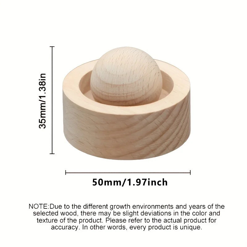 Wood Essential Oil Diffuser Mini Natural Fragrance for Car Home Bedroom
