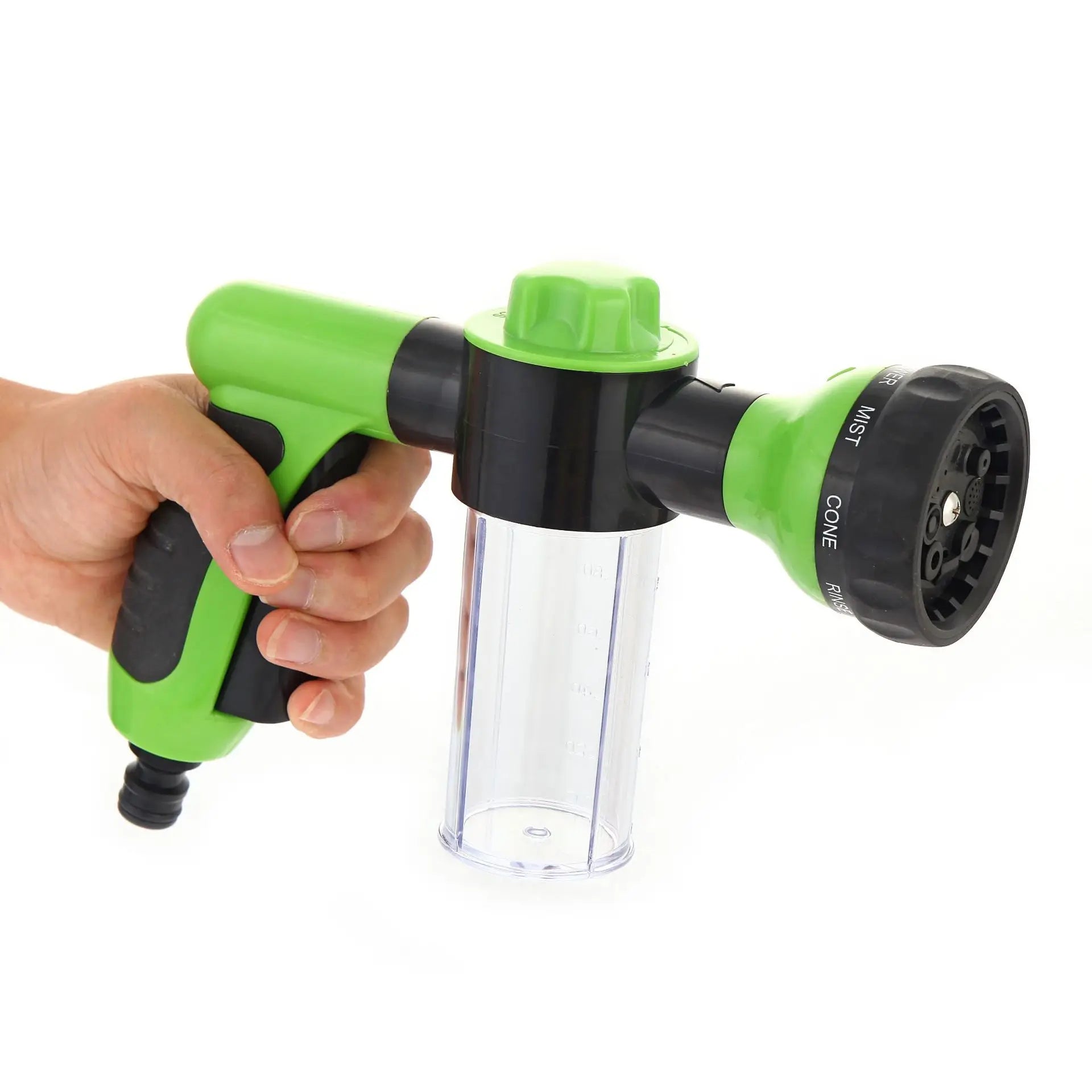 8 in 1 Pet Shower Sprayer High Pressure Dog Bath Hose Nozzle Foam Wash Tool