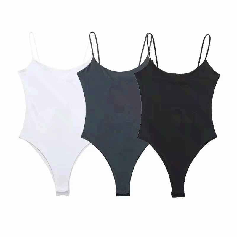 Women Backless Tight Bodysuit Sexy One Piece Jumpsuit Lingerie Outfit