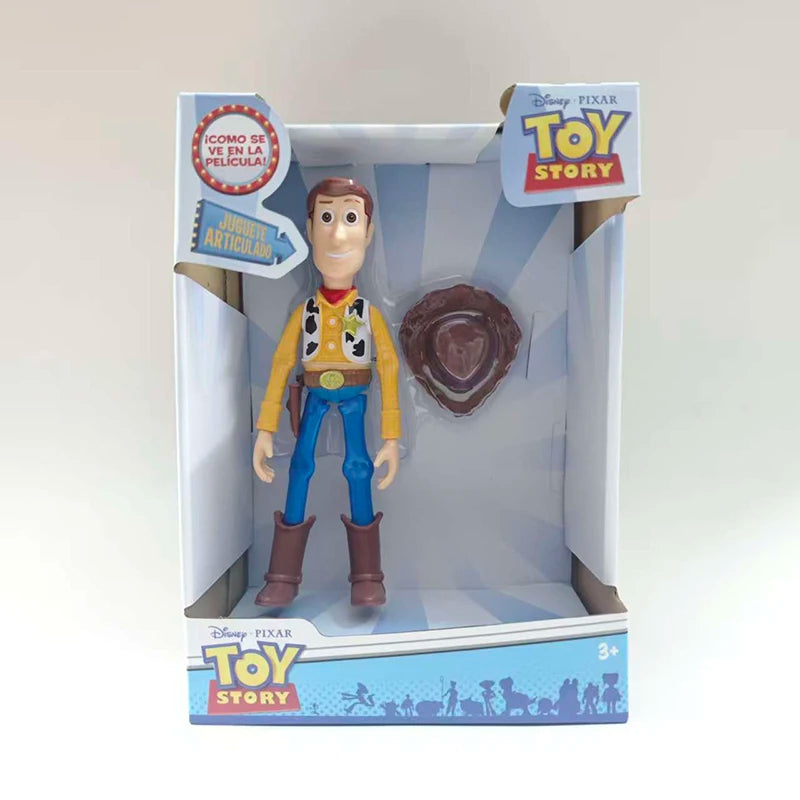 Toy Story Buzz Lightyear Woody Anime Figure Collectible Desktop Ornament Toy