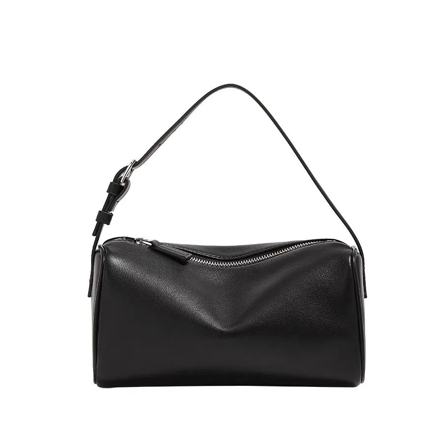 Women Suede Mini Crossbody Bag Soft Cowhide One Shoulder Handbag