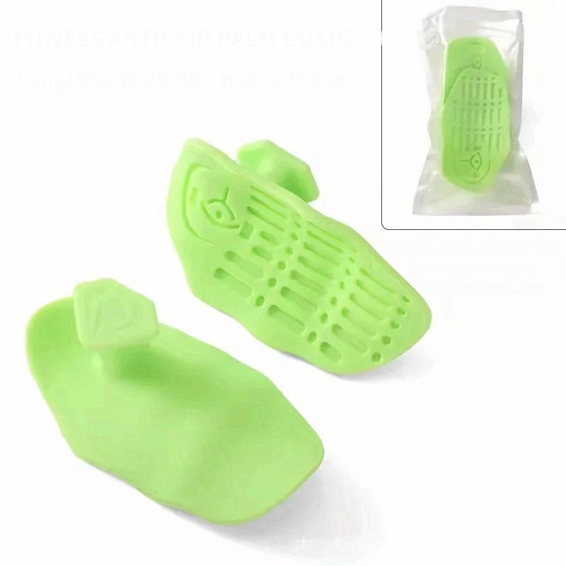Silicone Gym Gloves Grip Strength Hand Protection Weightlifting Cross Training Palm Grips