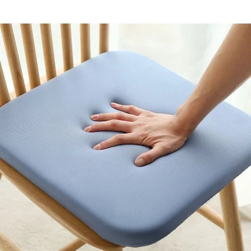 Memory Foam Seat Cushion 4cm Thick Ergonomic Chair Pad Office Car Seat Cushion Pressure Relief Non-Slip Comfort Pillow