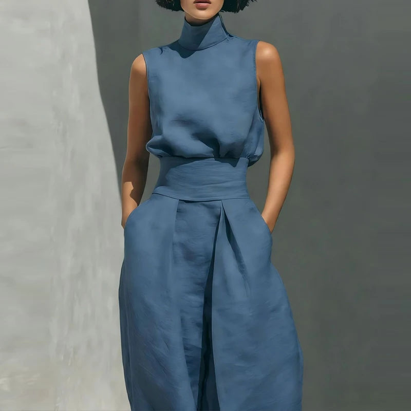 Women 2 Piece Set Wide Leg