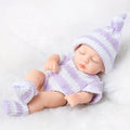 Mini Reborn Sleeping Baby Doll 19cm for Girls Gift