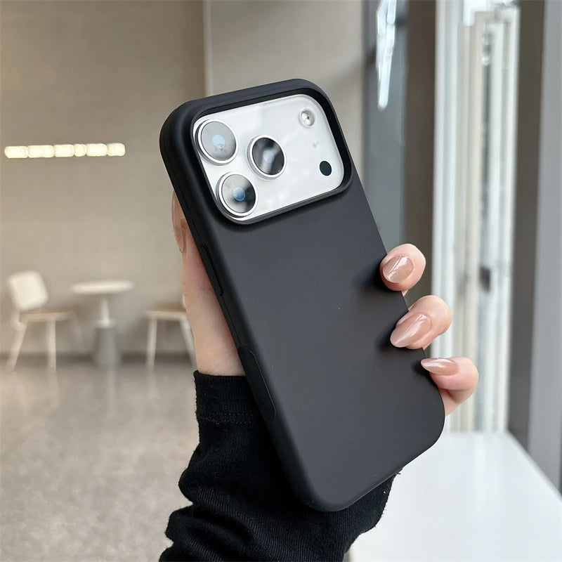 Slim Liquid Silicone MagSafe Magnetic iPhone Case