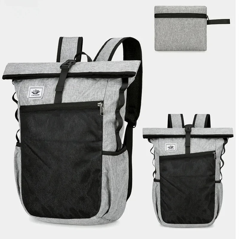Foldable Waterproof Backpack Large Capacity Sports Travel Gym School Bag