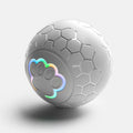 Smart Interactive Dog Toy Ball USB Rechargeable Automatic Bouncing Pet Toy with Lights