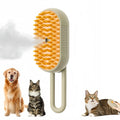 3 in 1 Pet Steam Brush for Cat Dog Grooming