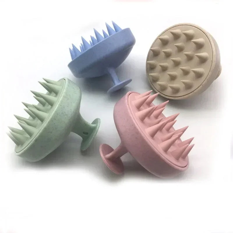 Scalp Massage Brush Wet Dry Hair Cleansing Brush