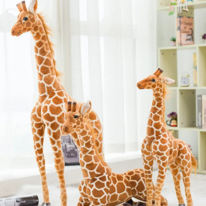 Giant Giraffe Plush Toy Soft Stuffed Animal Doll