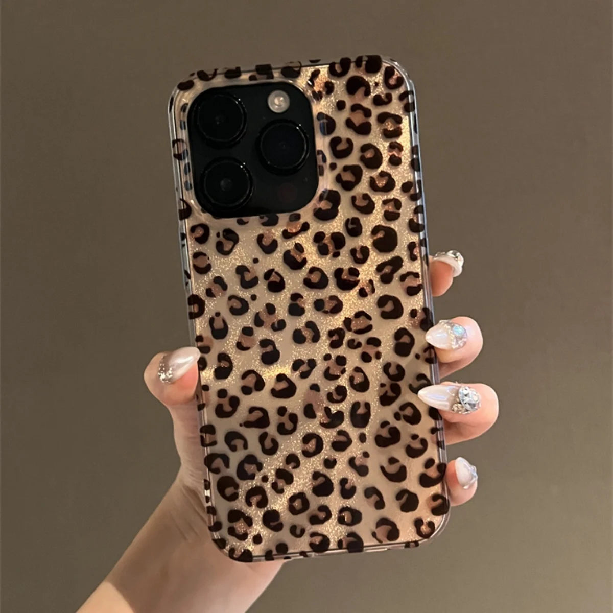 Cute Leopard Print iPhone Case