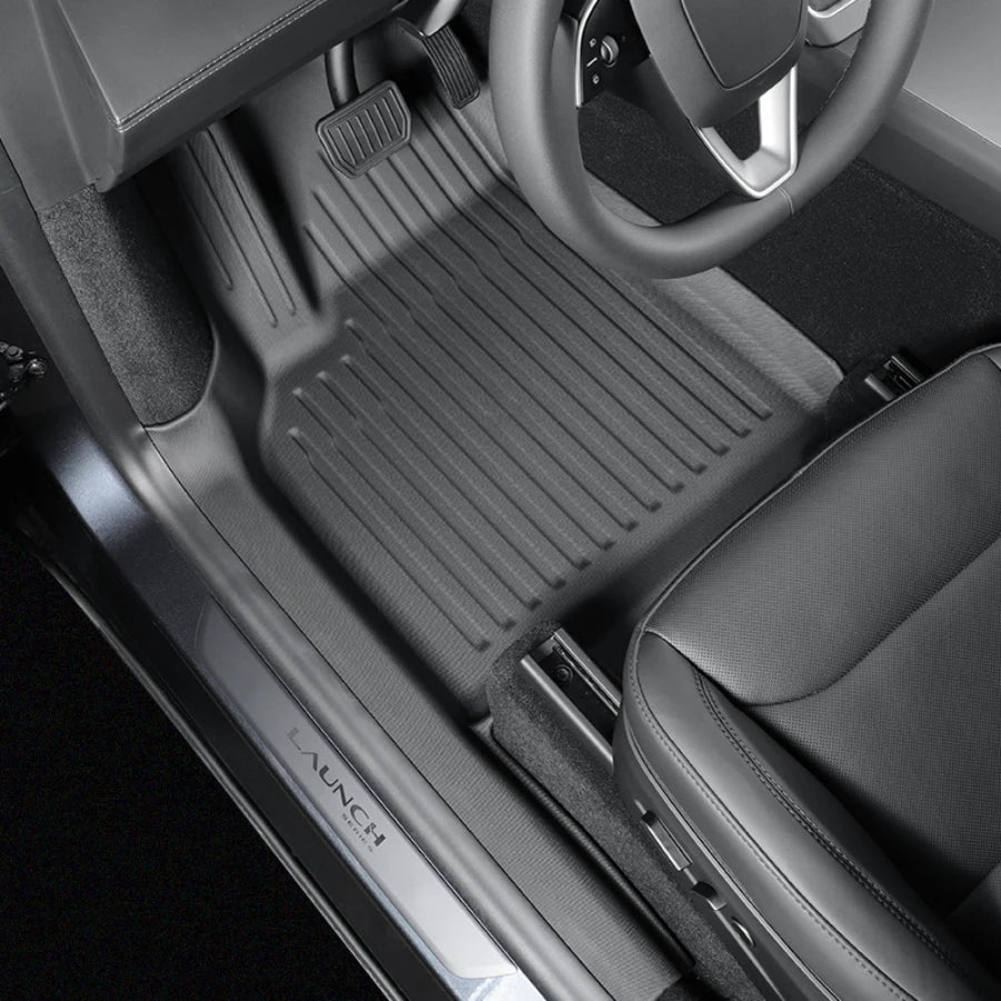 Tesla Model Y Floor Mats 2025–2026 – Custom Fit TPE Full Coverage Waterproof Set