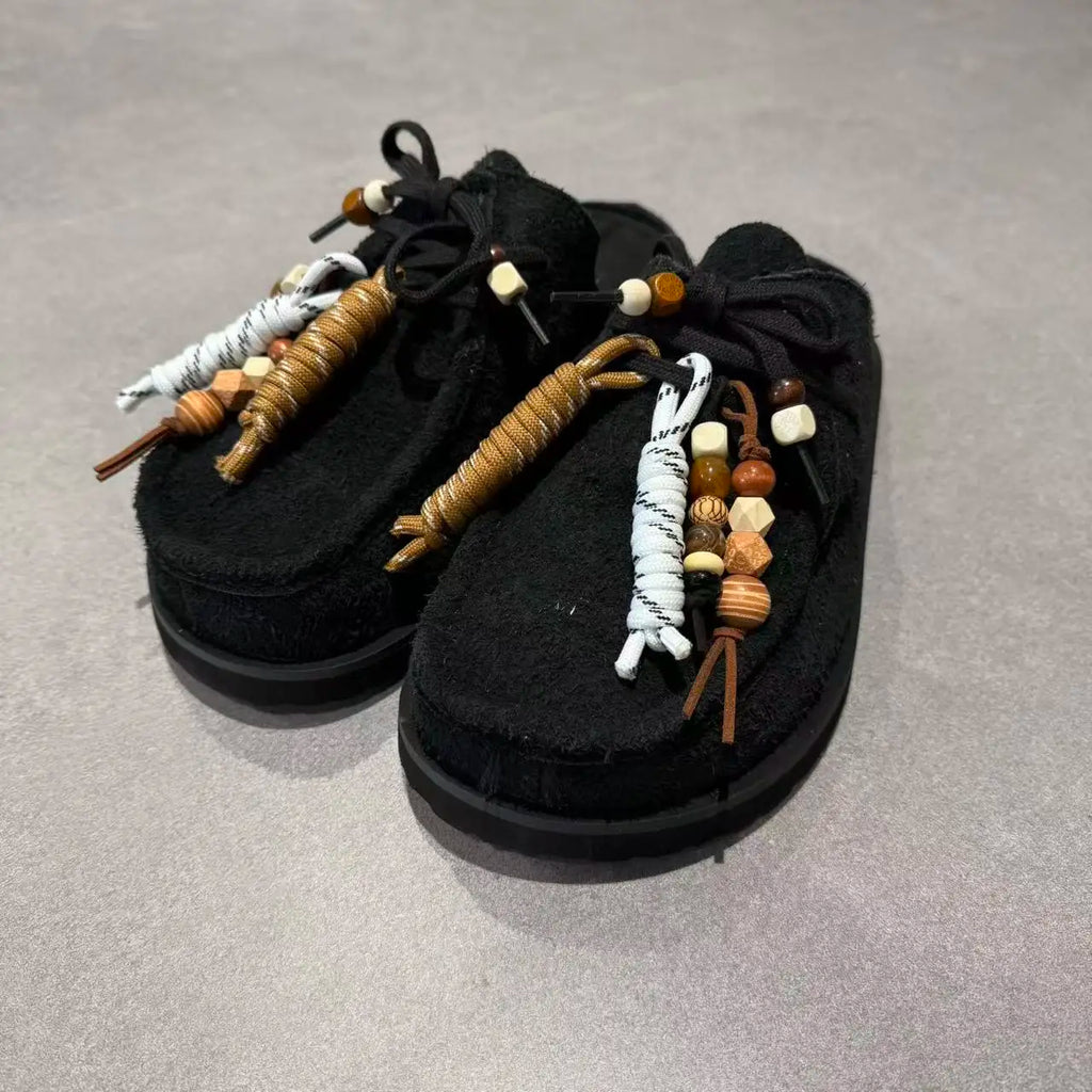 Suede Clogs Slip On Unisex