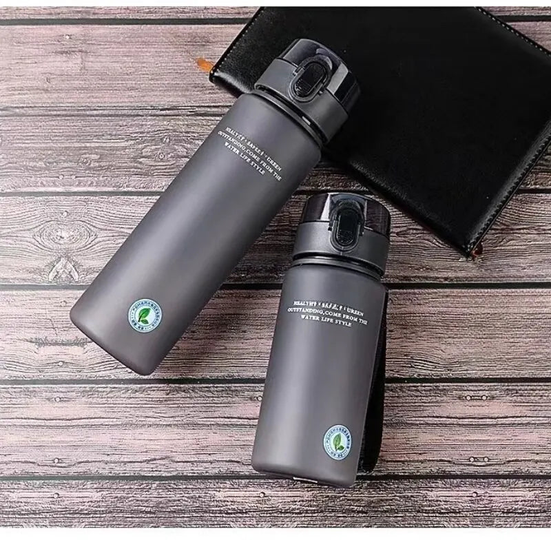 BPA Free Leakproof Water Bottle 400ml 560ml Portable Sports Bottle Gym Hiking Drinking Bottle