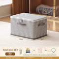 Lockable Storage Box Foldable Password Organizer for Clothes Blankets Toys