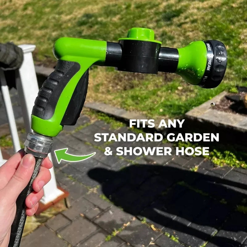 Pet Shower Sprayer Hose 3 Mode Adjustable Dog Bath Nozzle Foam Cleaning Tool