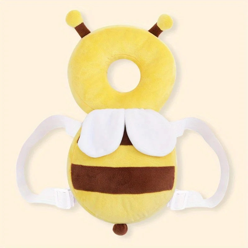 Baby Bee Head Protection Pillow Anti Fall Breathable Safety Hat for Toddlers