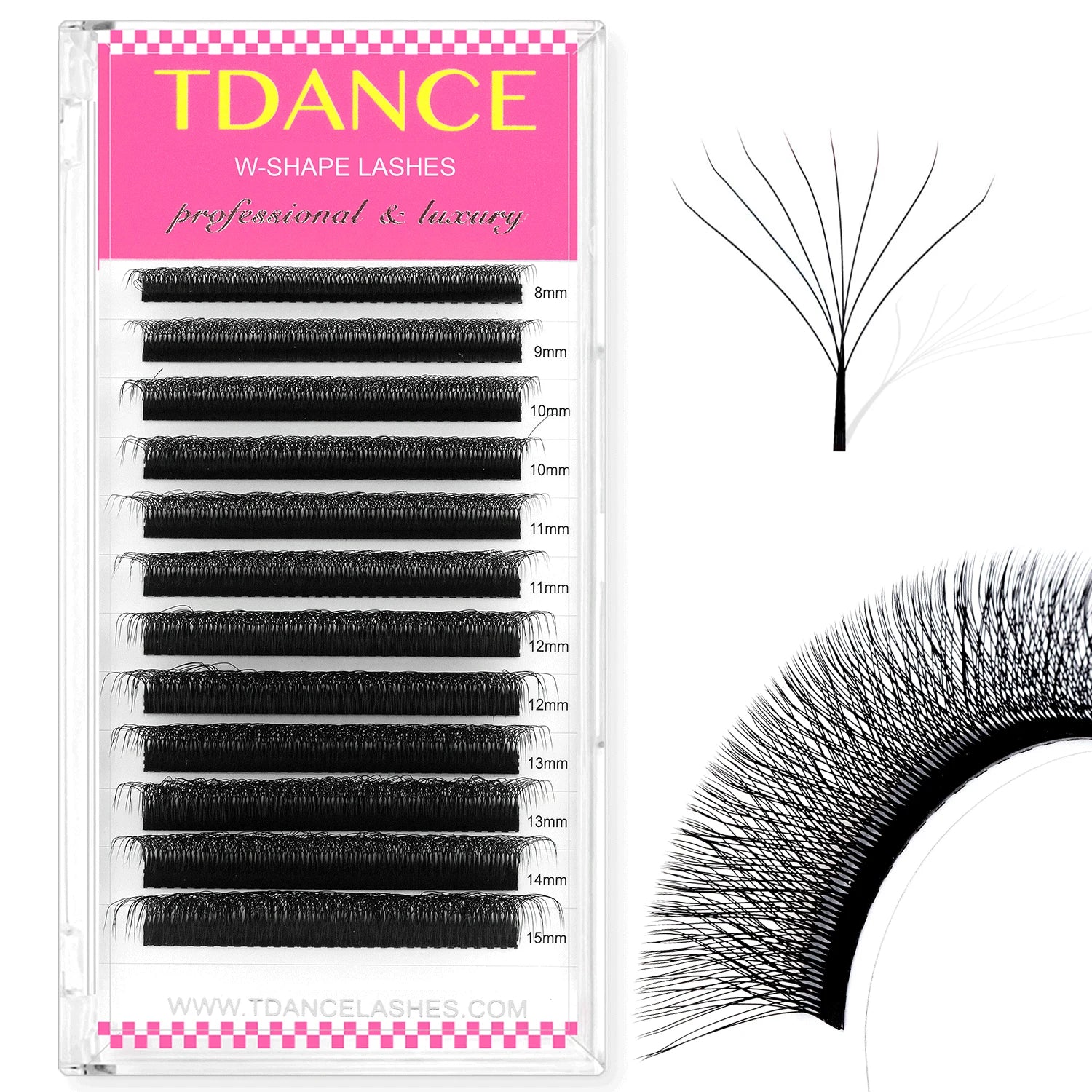 Premade Lash Fans – Volume Eyelash Extensions 3D–6D for Salon Use