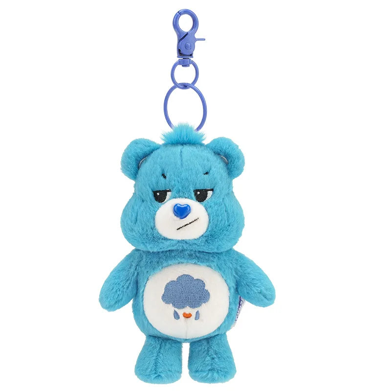 Care Bears Plush Keychain Cute Rainbow Bear Kawaii Toy with Sound