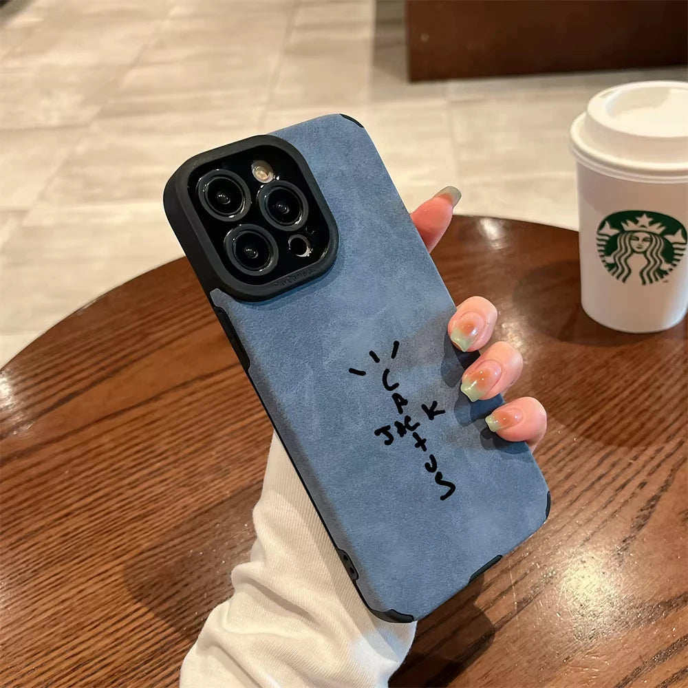 Flip Leather Streetwear iPhone Case