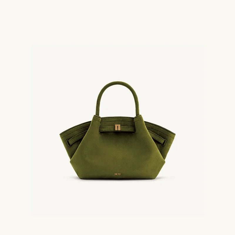 Dumpling Shoulder Bag Large Capacity Women Tote Handbag Minimalist Style