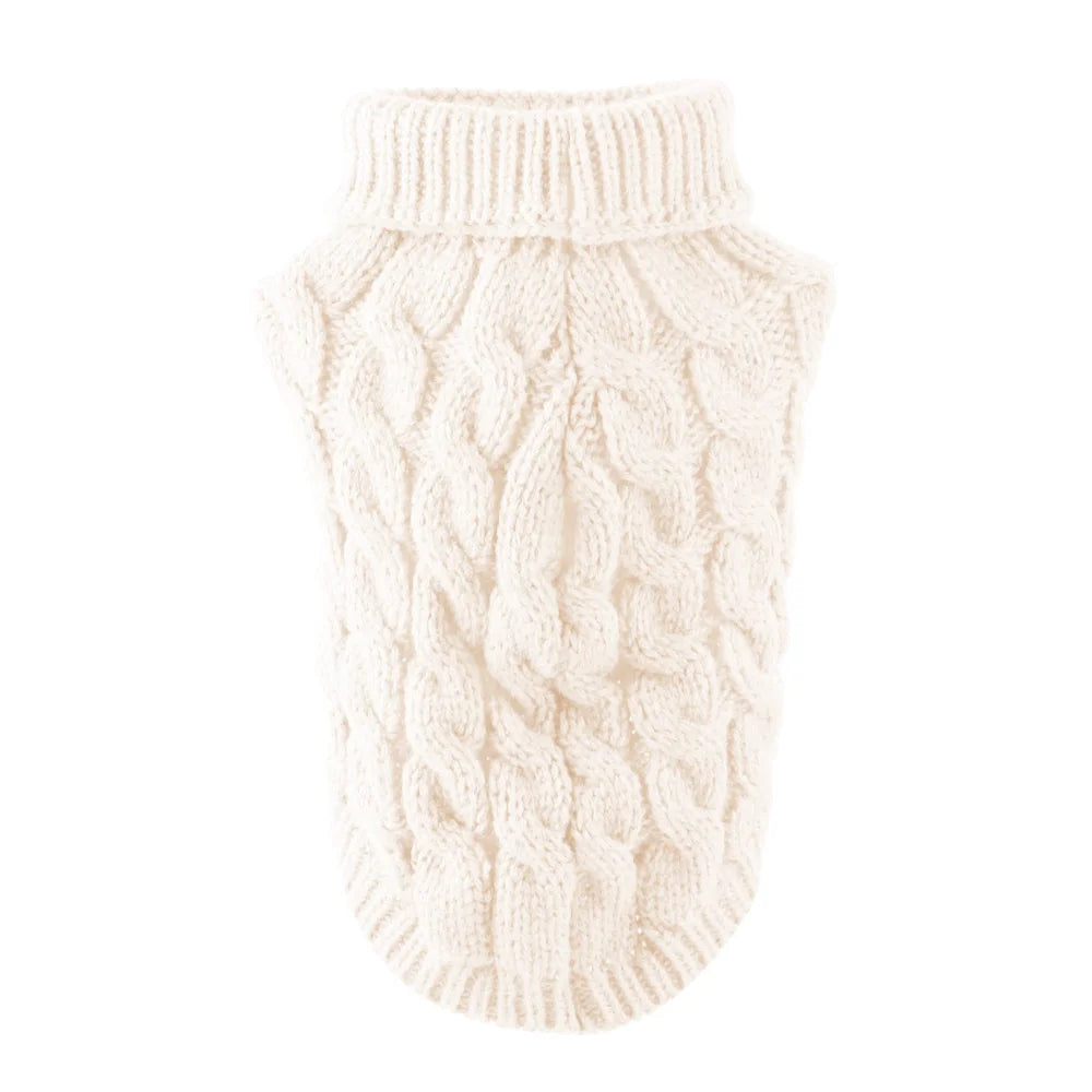 Small Dog Winter Sweater Warm Puppy Pullover for Chihuahua Yorkie