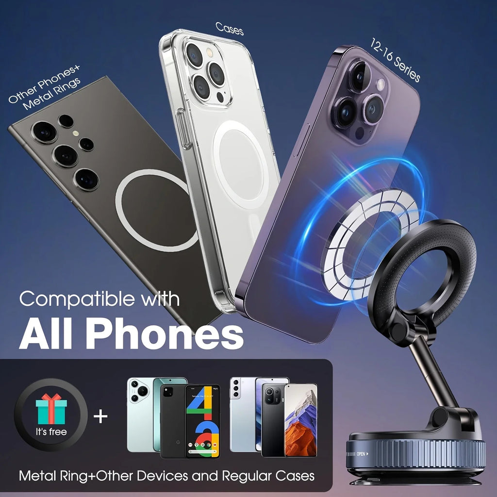 Magnetic Car Phone Holder MagSafe 360°